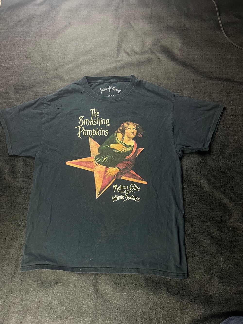 Smashing Pumpkins Mellon Collie and the Infinite Sadness Large Black T-Shirt